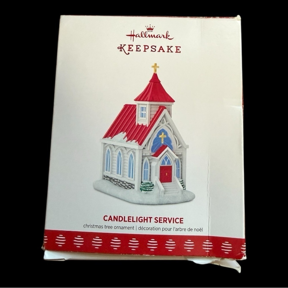 2017 Hallmark Keepsake Candlelight Service Christmas Tree Ornament